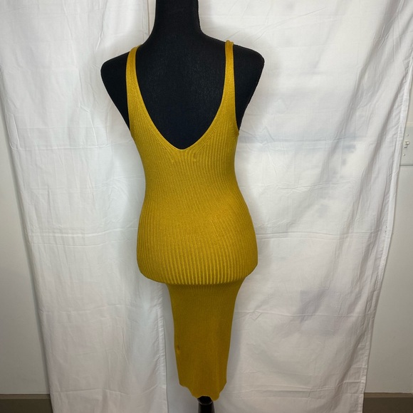 Dirty Mustard Dress - Picture 2 of 5